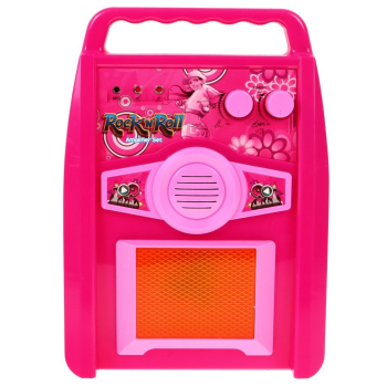 Gitara z akcesoriami dla dzieci 6+ Różowy zestaw muzyczny Wzmacniacz + Mikrofon